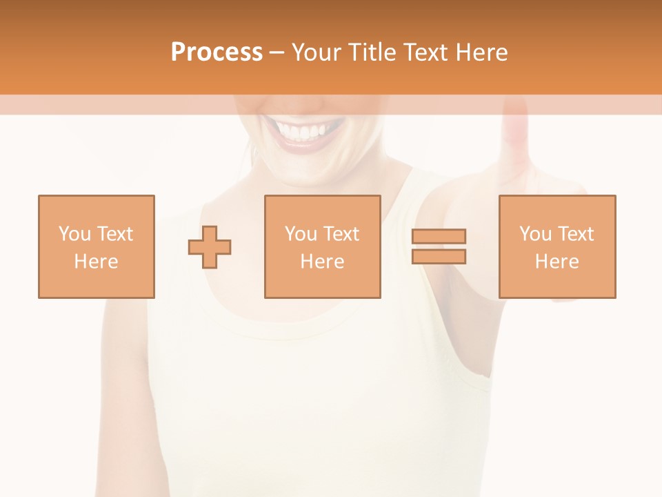 Individual Follow Stand PowerPoint Template