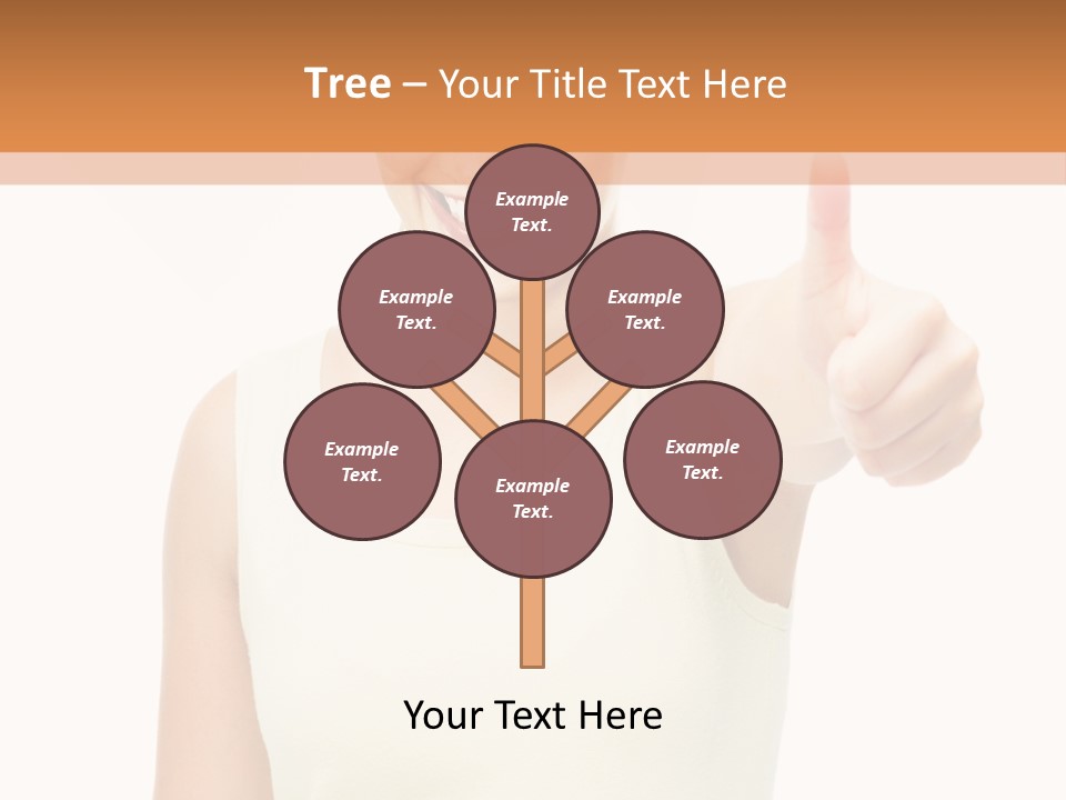 Individual Follow Stand PowerPoint Template