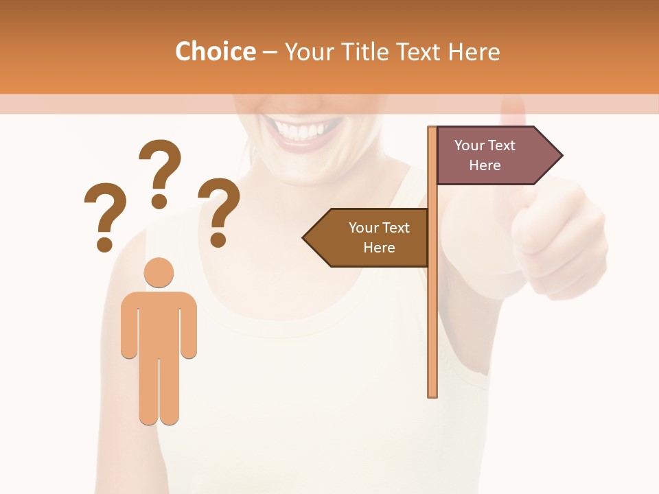 Individual Follow Stand PowerPoint Template