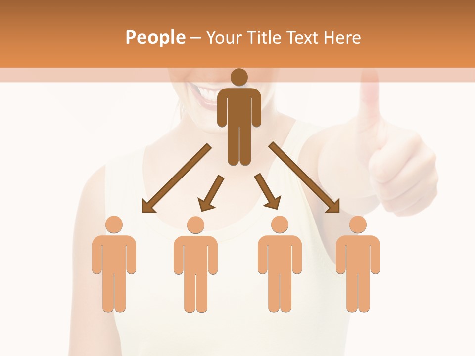 Individual Follow Stand PowerPoint Template