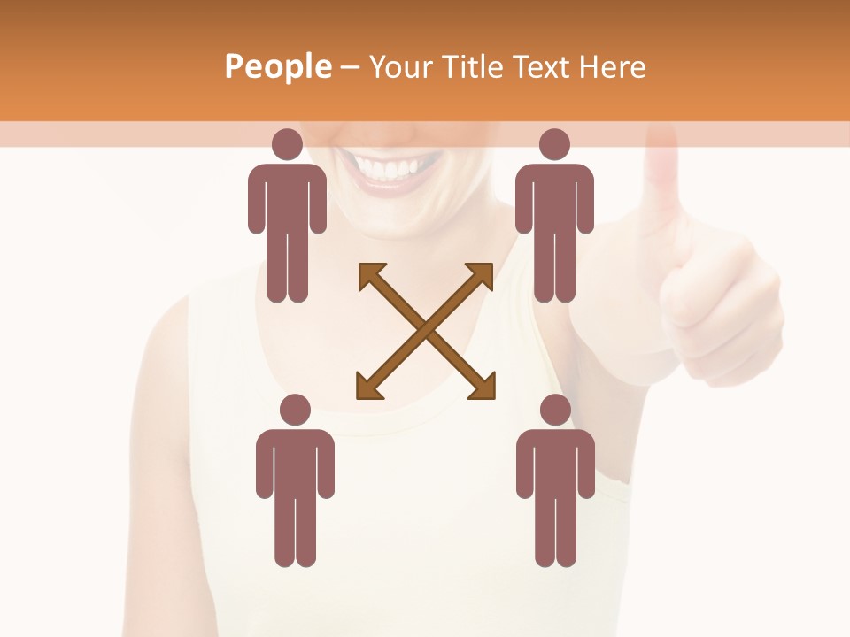 Individual Follow Stand PowerPoint Template