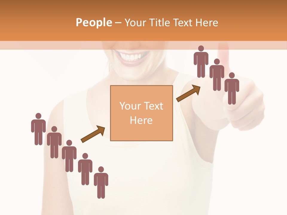 Individual Follow Stand PowerPoint Template