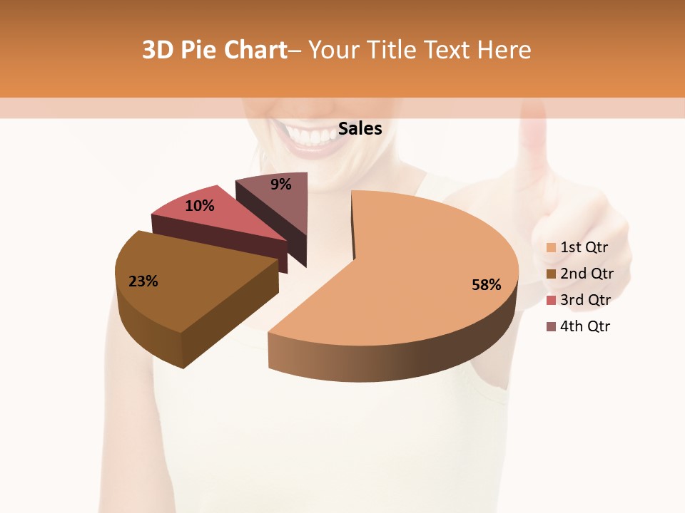 Individual Follow Stand PowerPoint Template