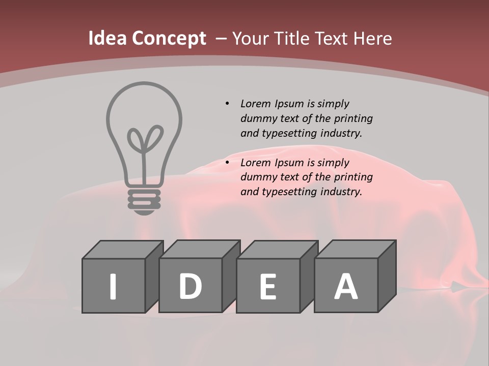 Surprise Gift Concept PowerPoint Template