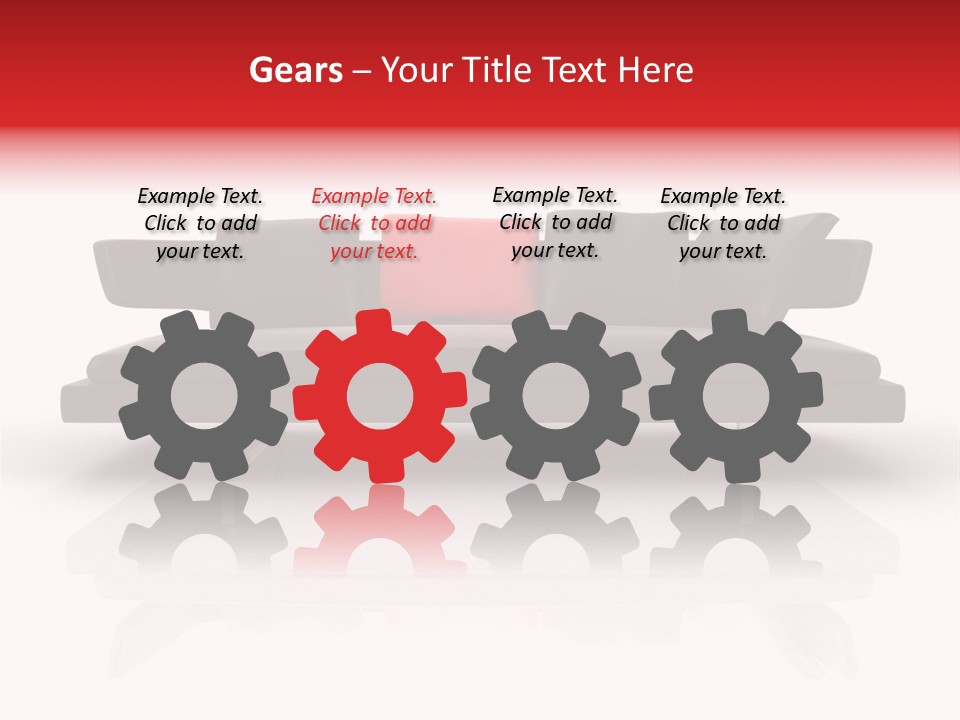 Jet Turbine Propeller PowerPoint Template
