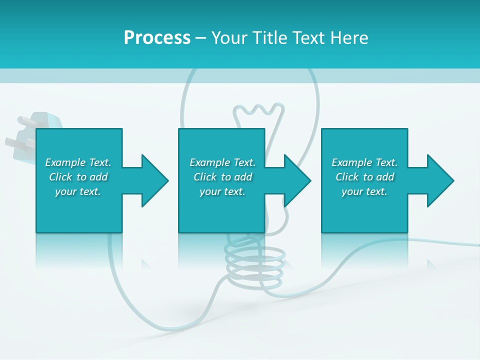 Connector Cable Closeup PowerPoint Template