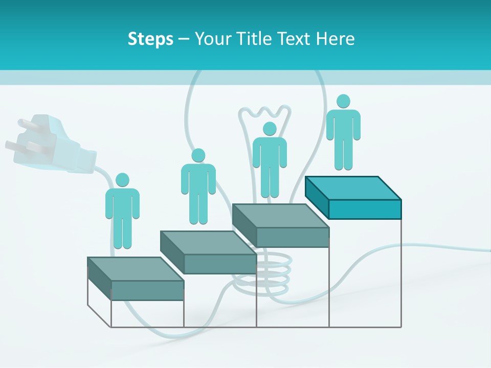 Connector Cable Closeup PowerPoint Template