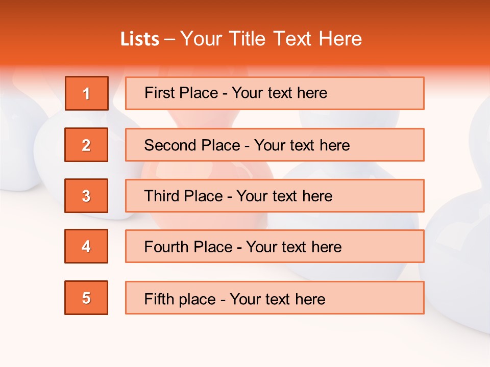 Individual Follow Stand PowerPoint Template