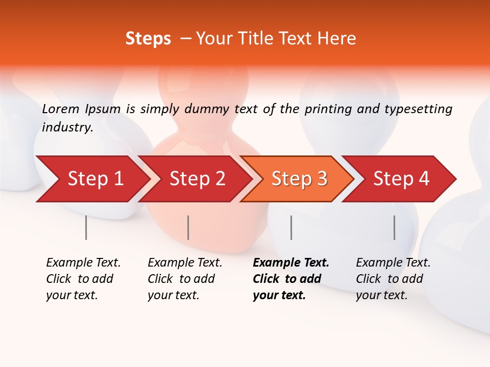 Individual Follow Stand PowerPoint Template