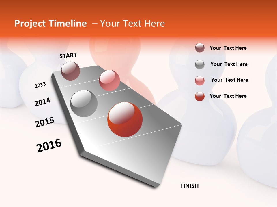 Individual Follow Stand PowerPoint Template