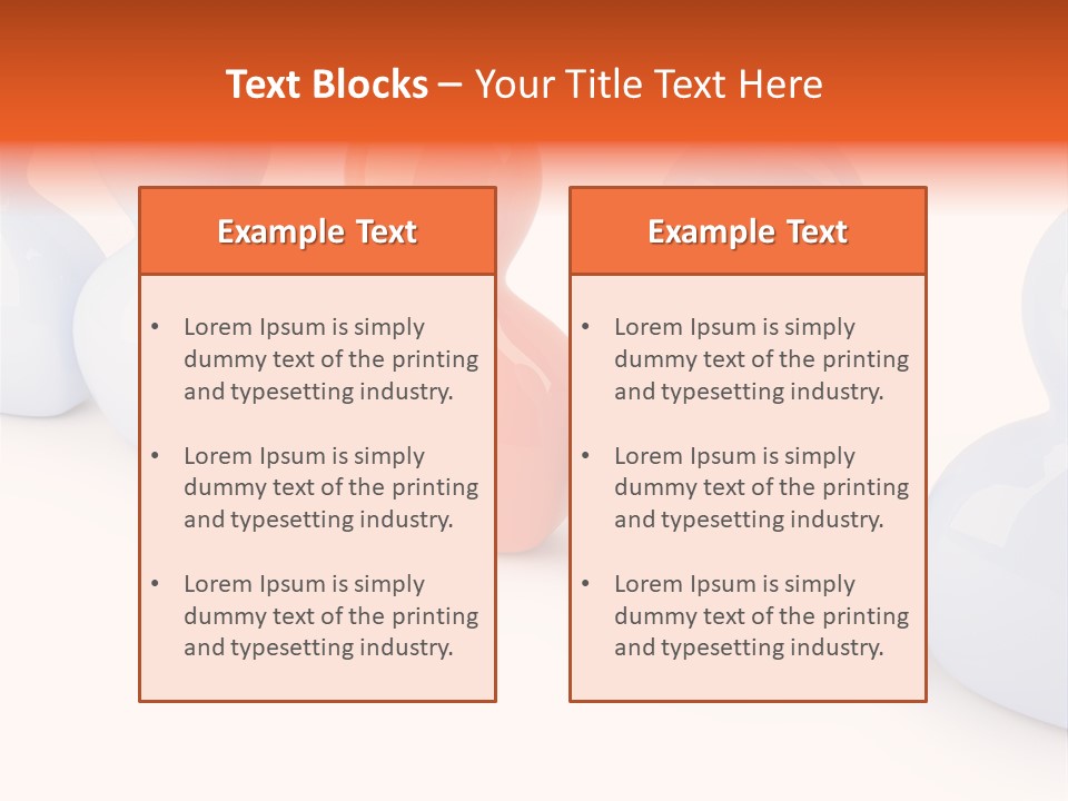 Individual Follow Stand PowerPoint Template