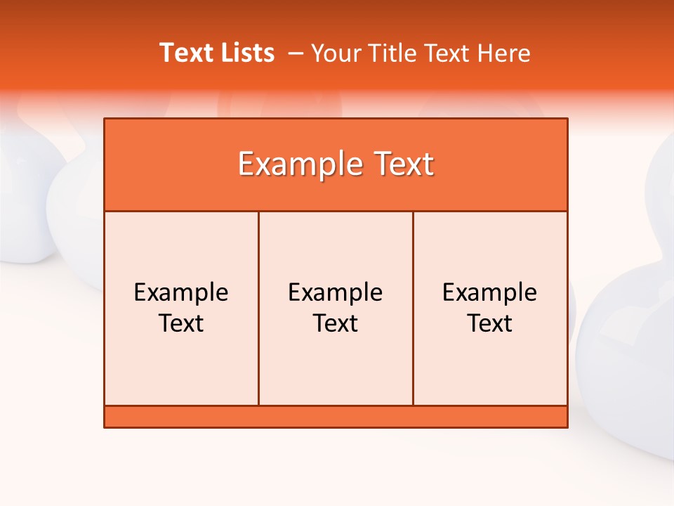 Individual Follow Stand PowerPoint Template