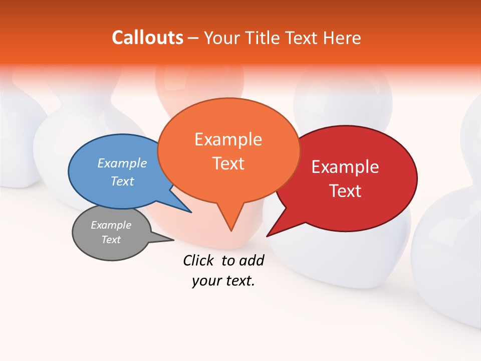 Individual Follow Stand PowerPoint Template