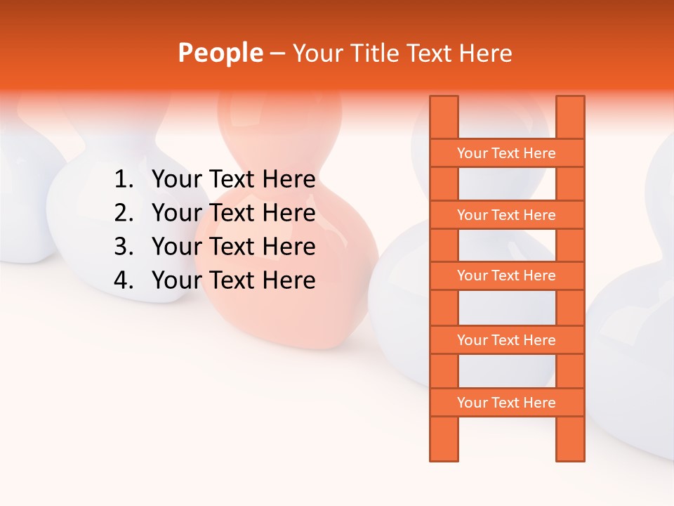 Individual Follow Stand PowerPoint Template
