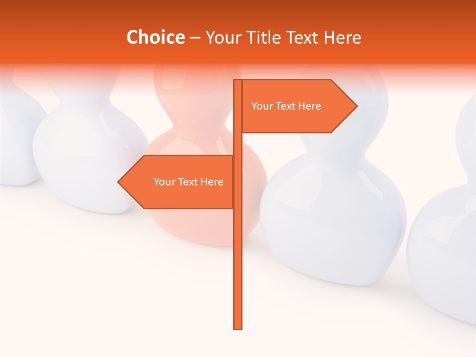Individual Follow Stand PowerPoint Template