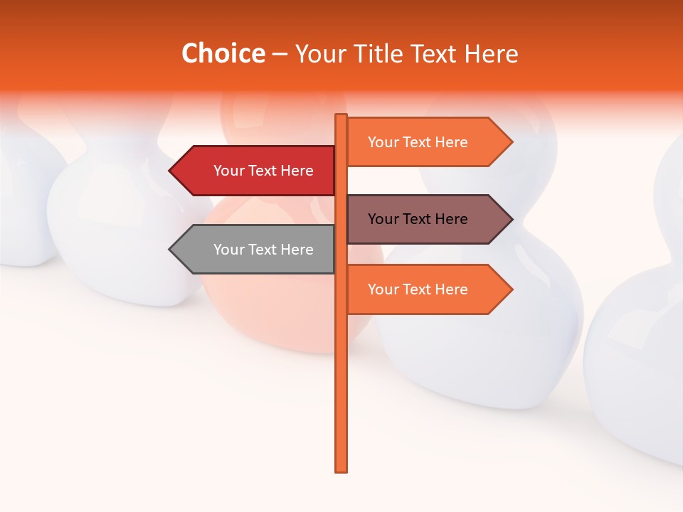 Individual Follow Stand PowerPoint Template