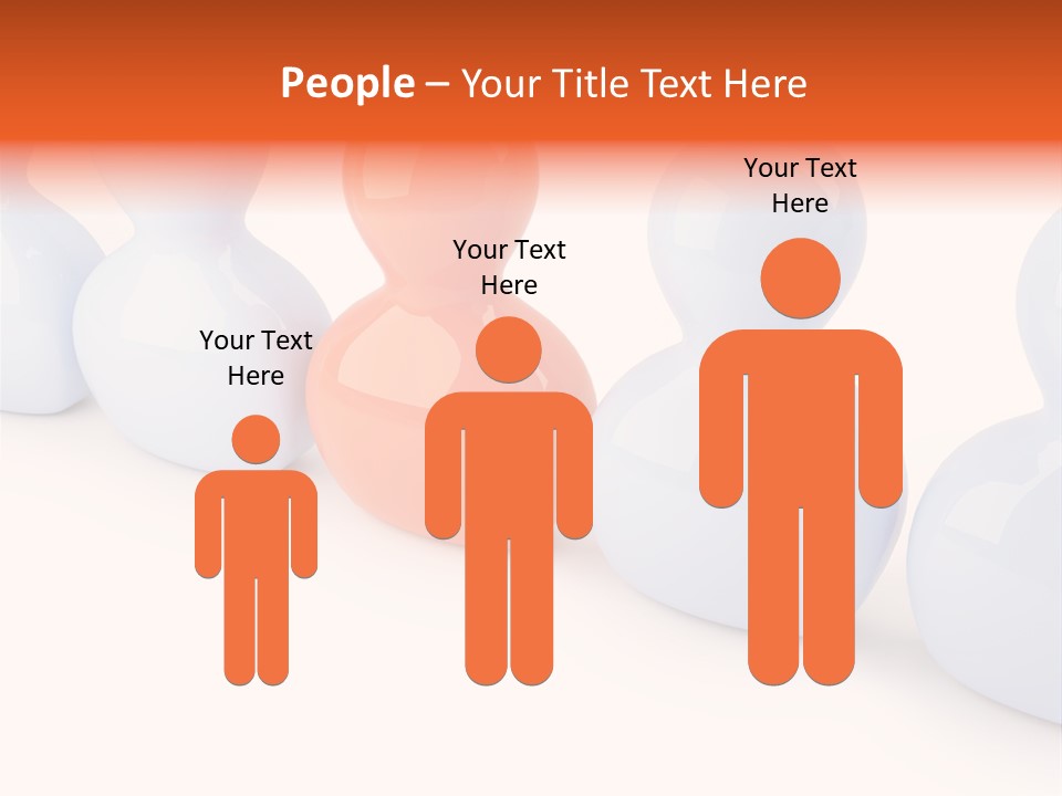 Individual Follow Stand PowerPoint Template