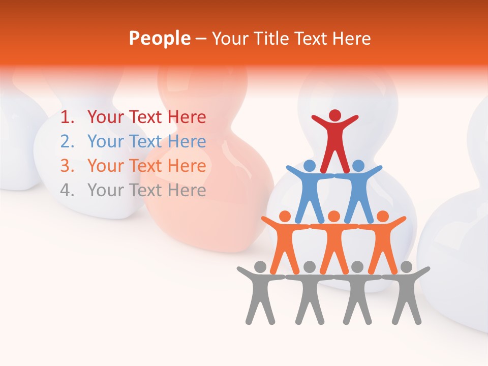 Individual Follow Stand PowerPoint Template