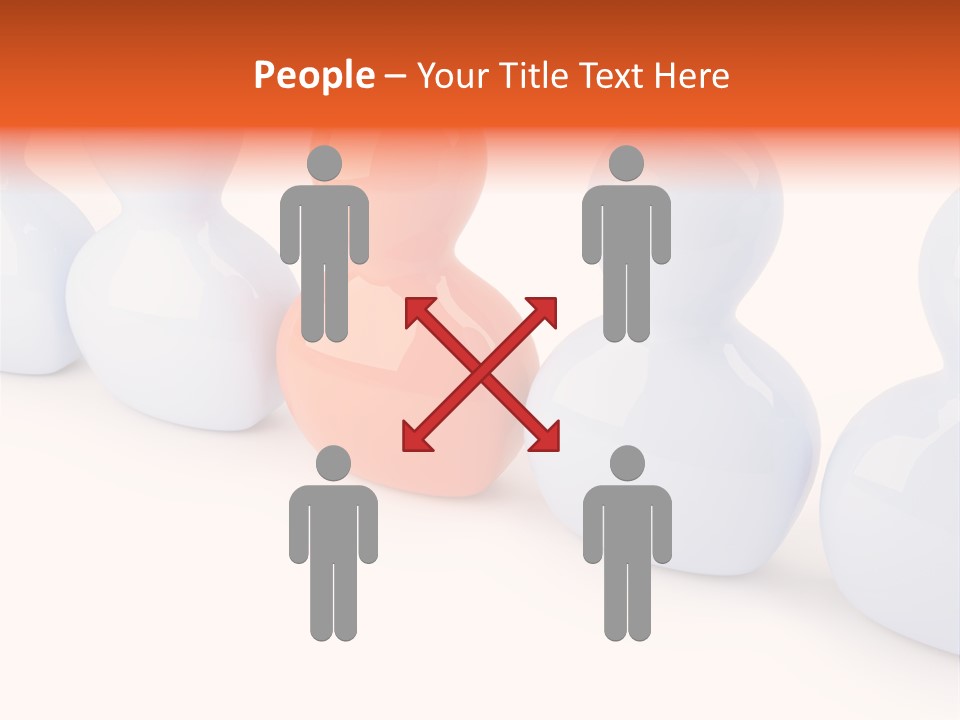 Individual Follow Stand PowerPoint Template