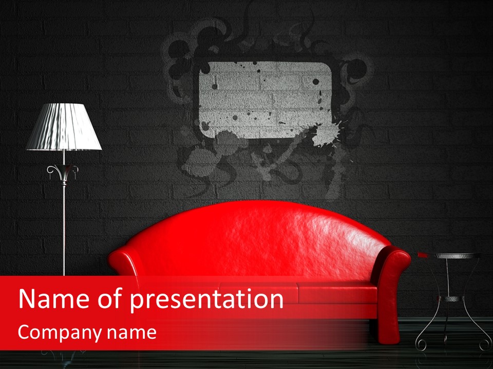 Rendering Luxury Dot PowerPoint Template