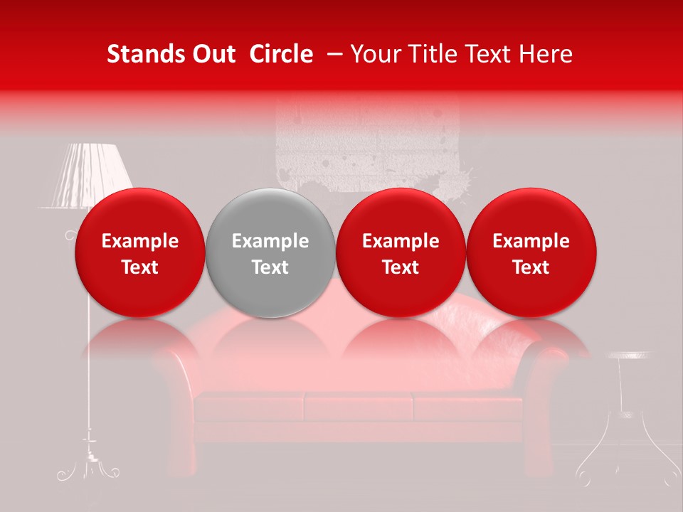 Rendering Luxury Dot PowerPoint Template