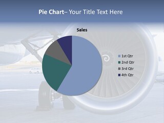 Jet Turbine Propeller PowerPoint Template