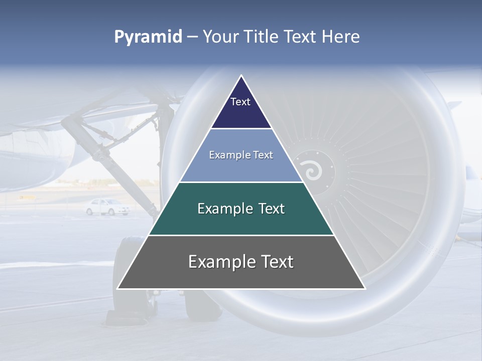 Jet Turbine Propeller PowerPoint Template