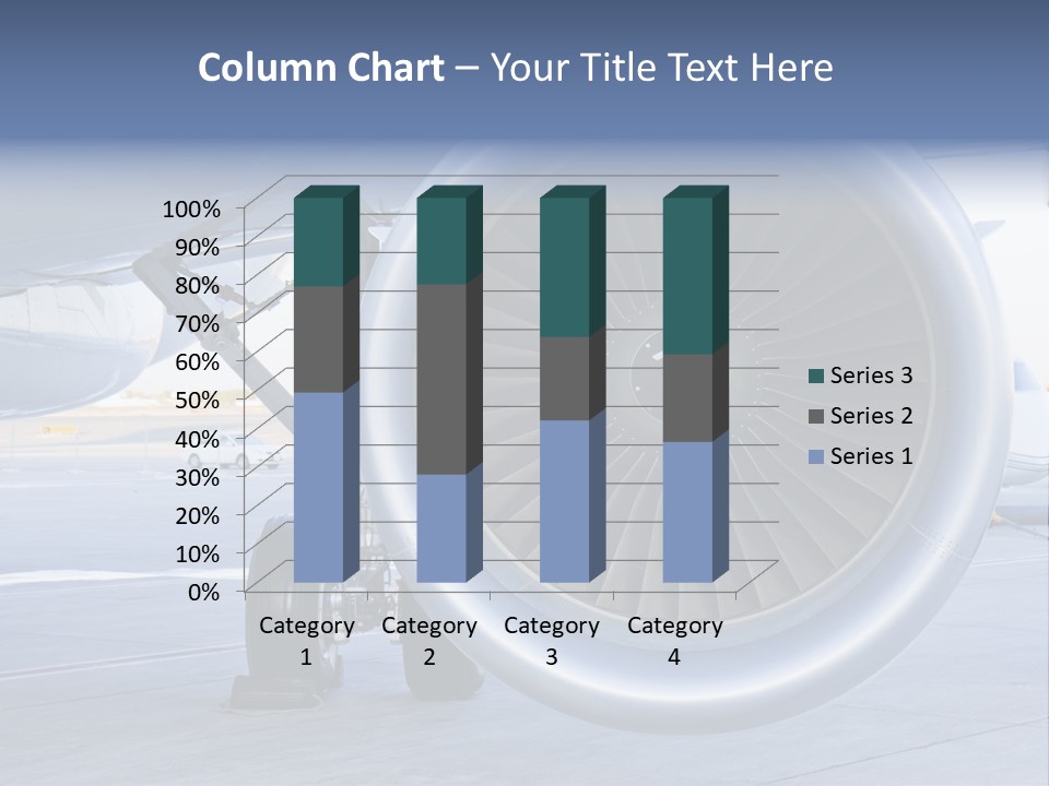 Jet Turbine Propeller PowerPoint Template