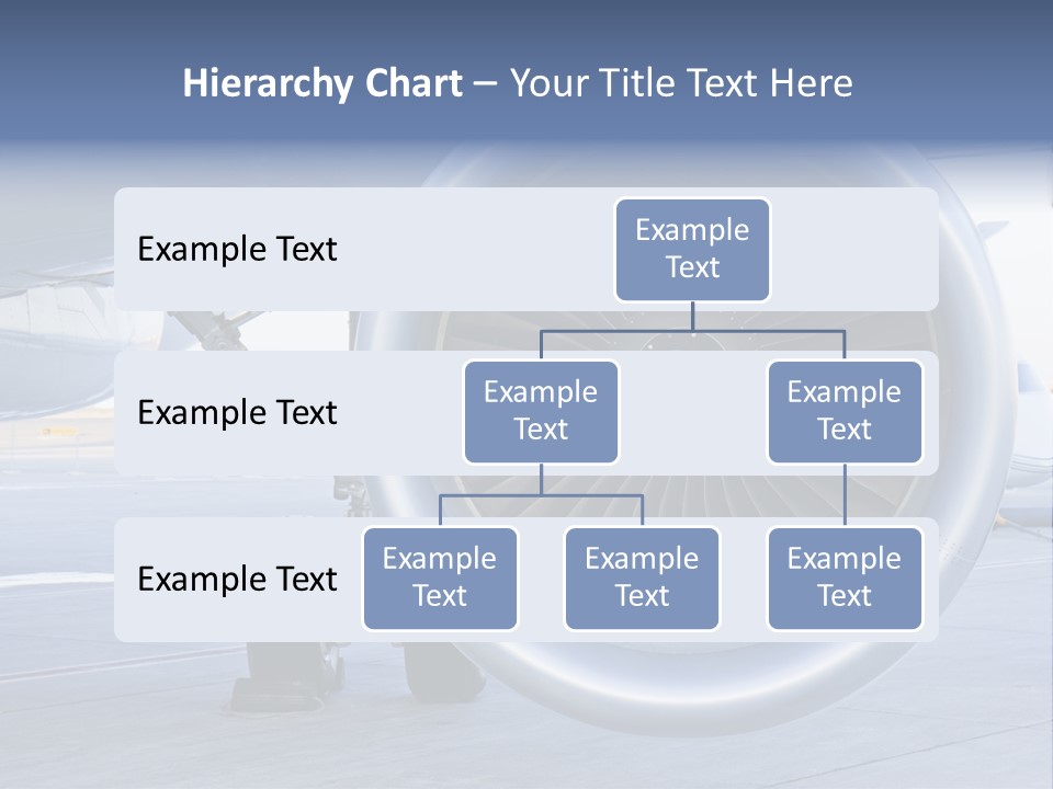 Jet Turbine Propeller PowerPoint Template