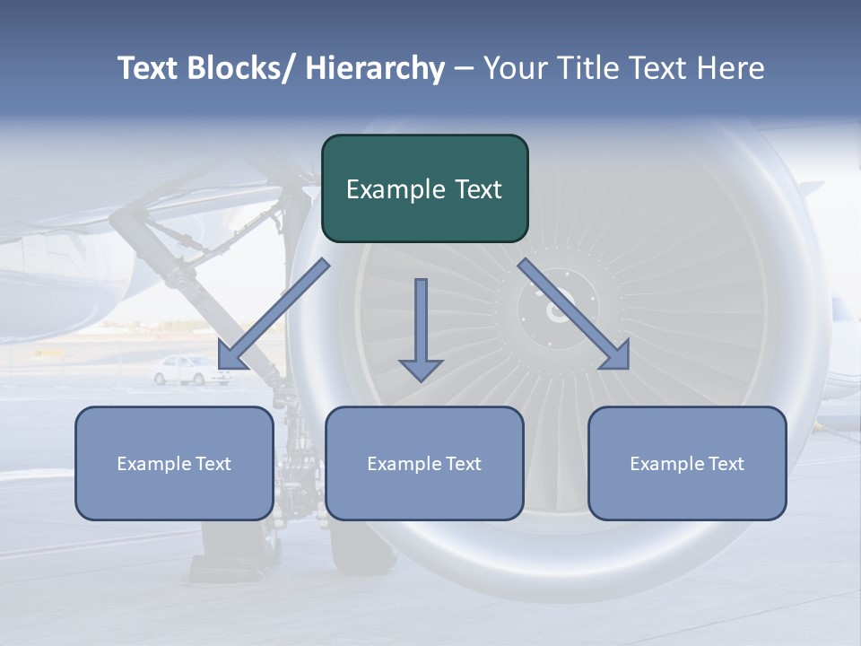 Jet Turbine Propeller PowerPoint Template