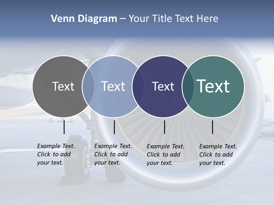 Jet Turbine Propeller PowerPoint Template