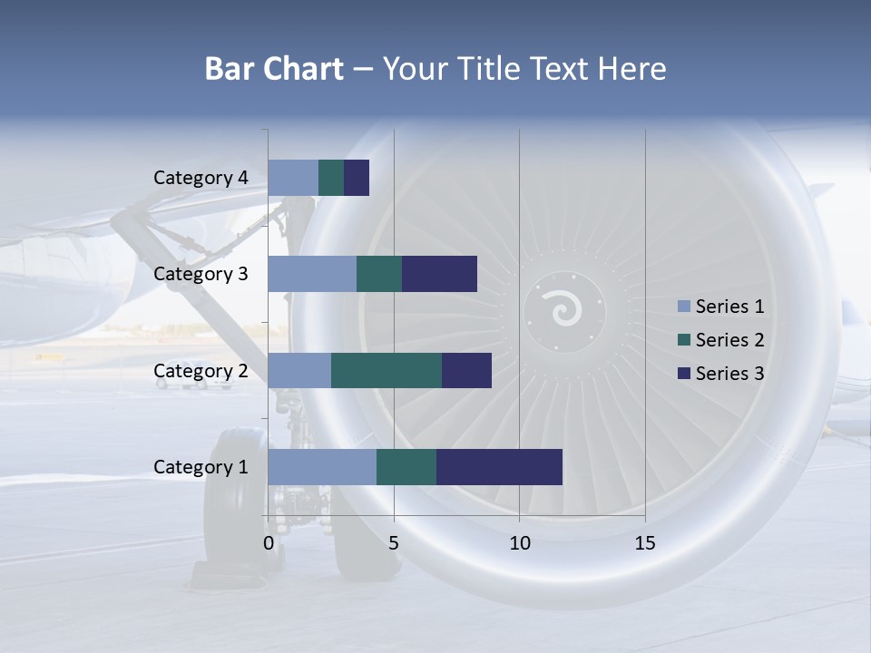 Jet Turbine Propeller PowerPoint Template