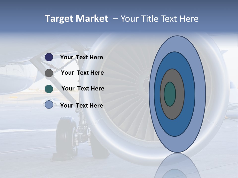 Jet Turbine Propeller PowerPoint Template