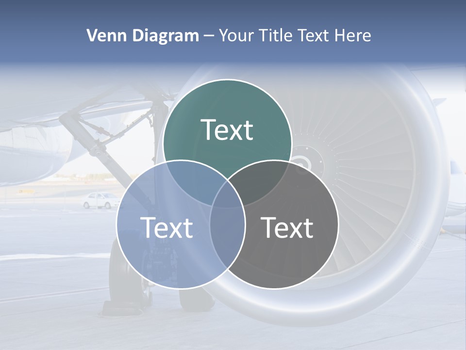 Jet Turbine Propeller PowerPoint Template