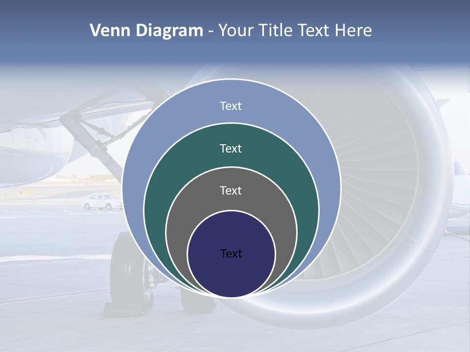 Jet Turbine Propeller PowerPoint Template