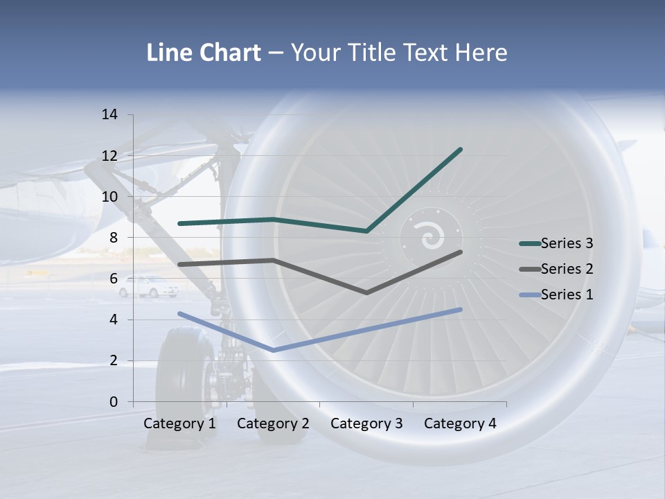 Jet Turbine Propeller PowerPoint Template