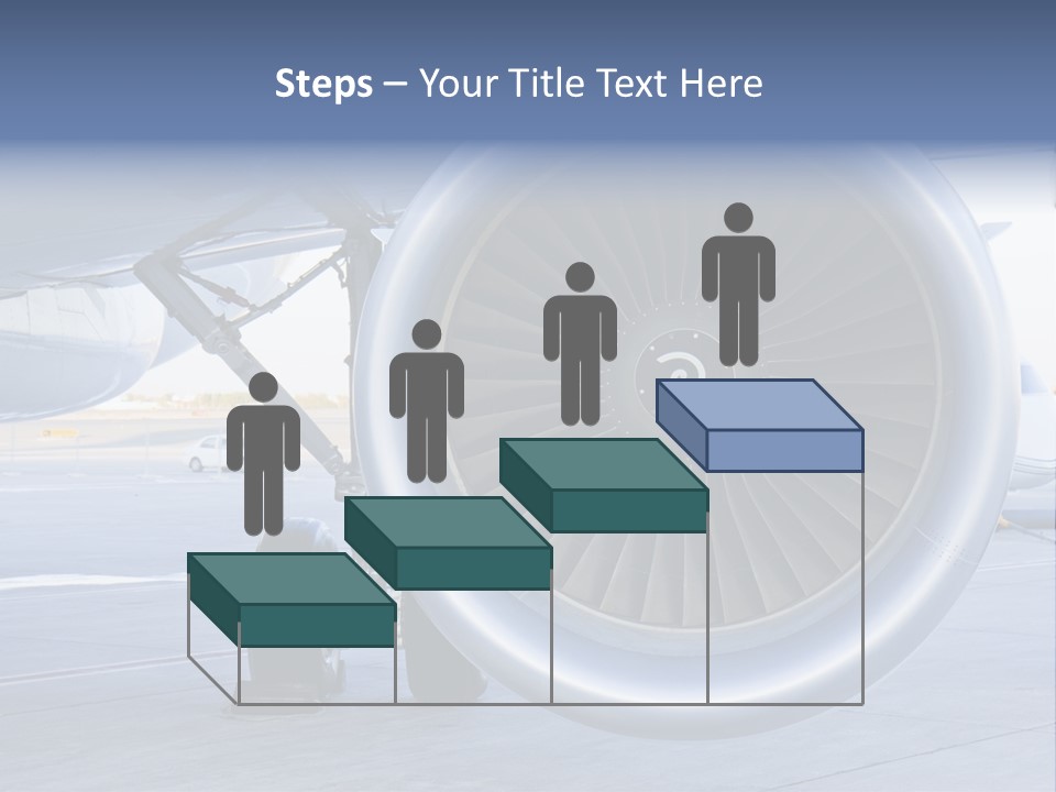 Jet Turbine Propeller PowerPoint Template