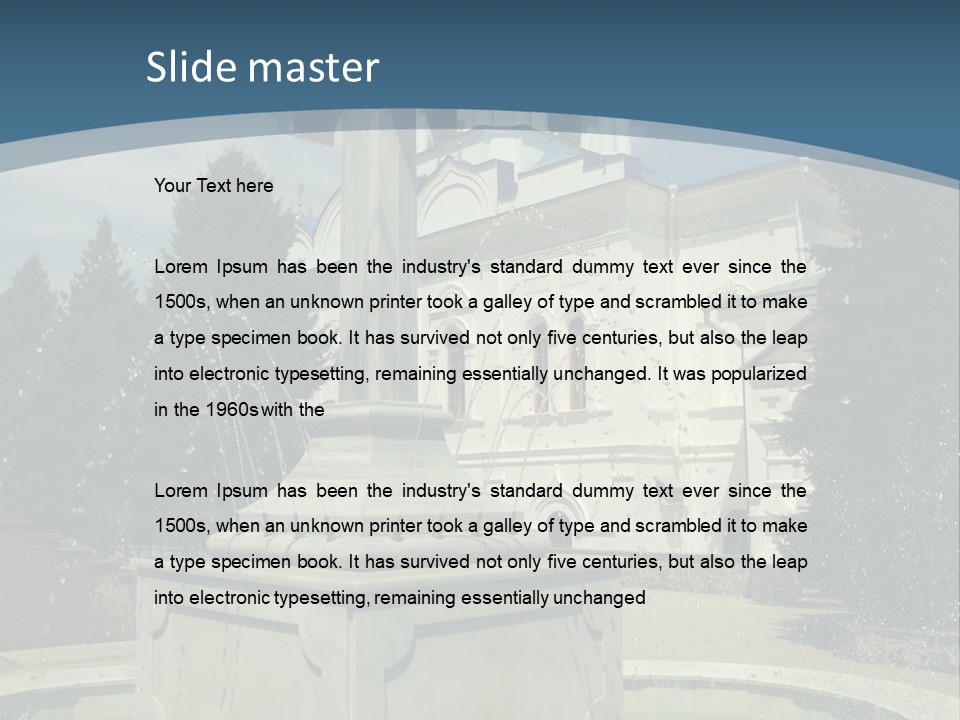 Svyatogorsk History Travel PowerPoint Template