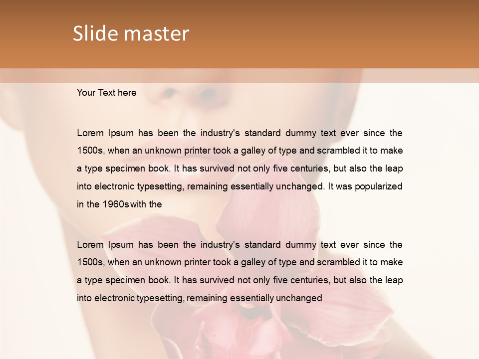 Isolated Treatment Pure PowerPoint Template