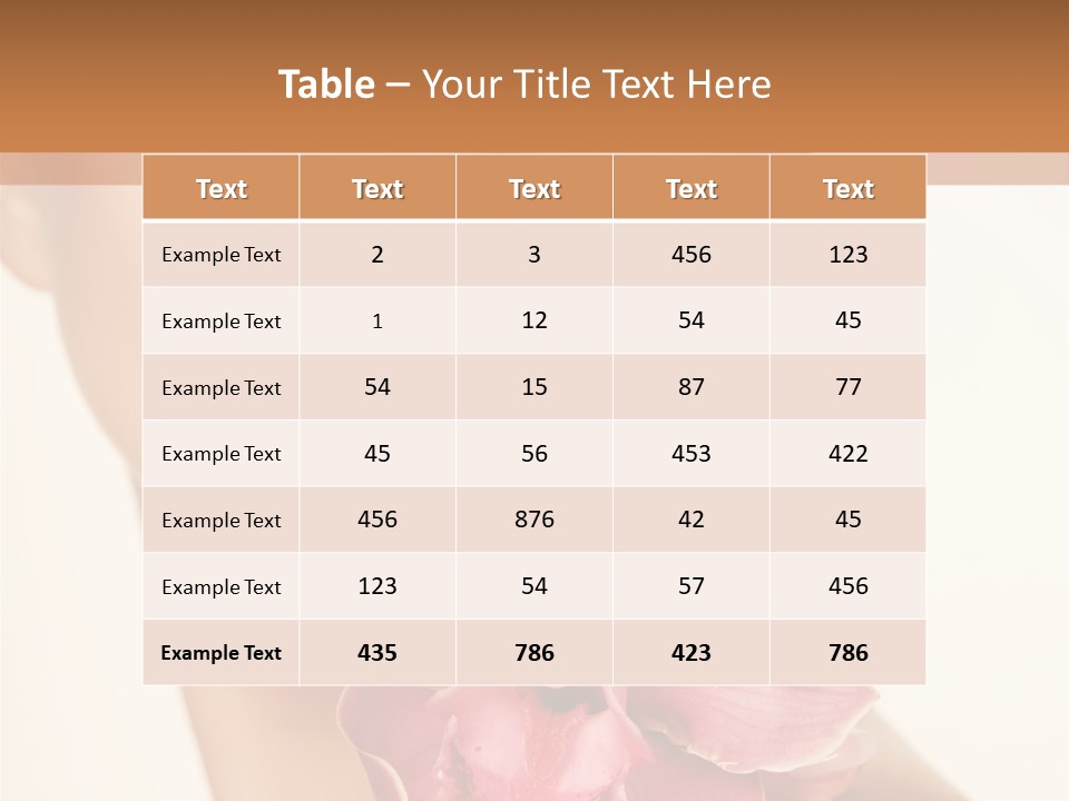 Isolated Treatment Pure PowerPoint Template