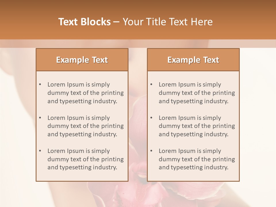Isolated Treatment Pure PowerPoint Template