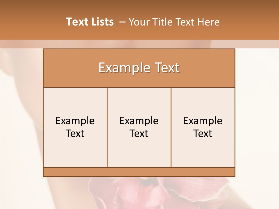 Isolated Treatment Pure PowerPoint Template