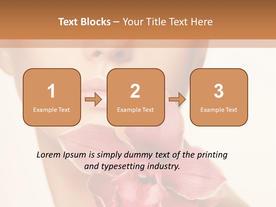 Isolated Treatment Pure PowerPoint Template
