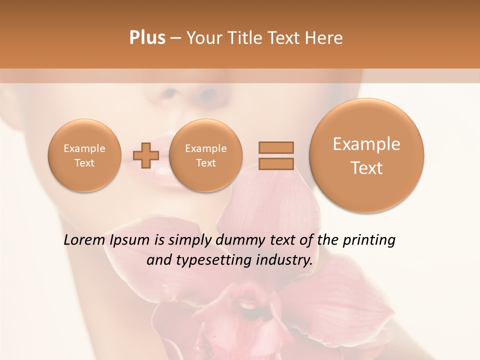 Isolated Treatment Pure PowerPoint Template