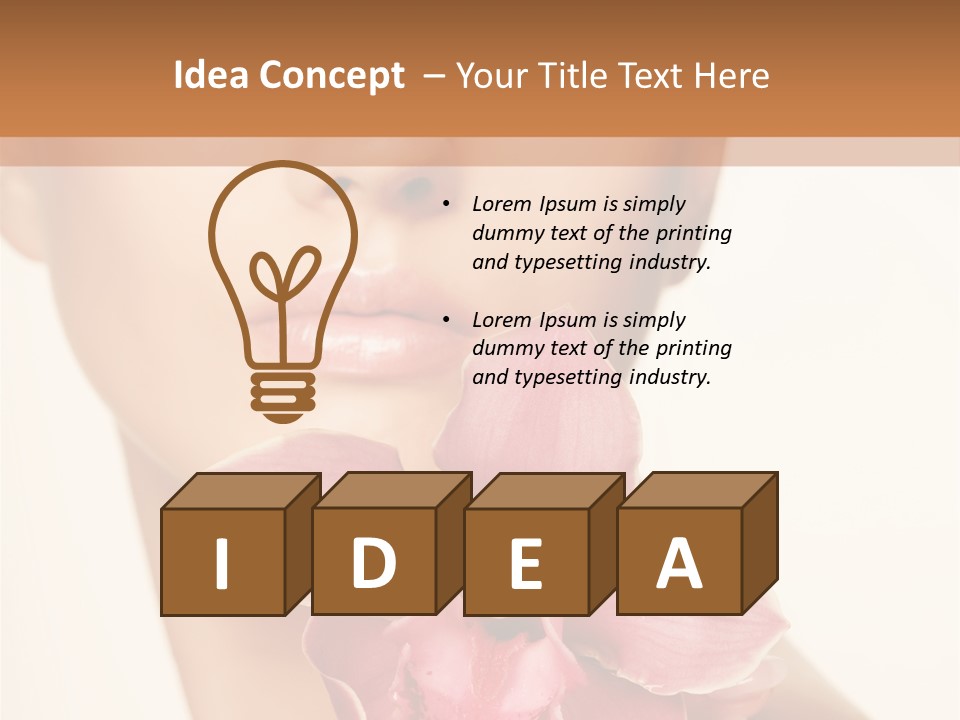 Isolated Treatment Pure PowerPoint Template