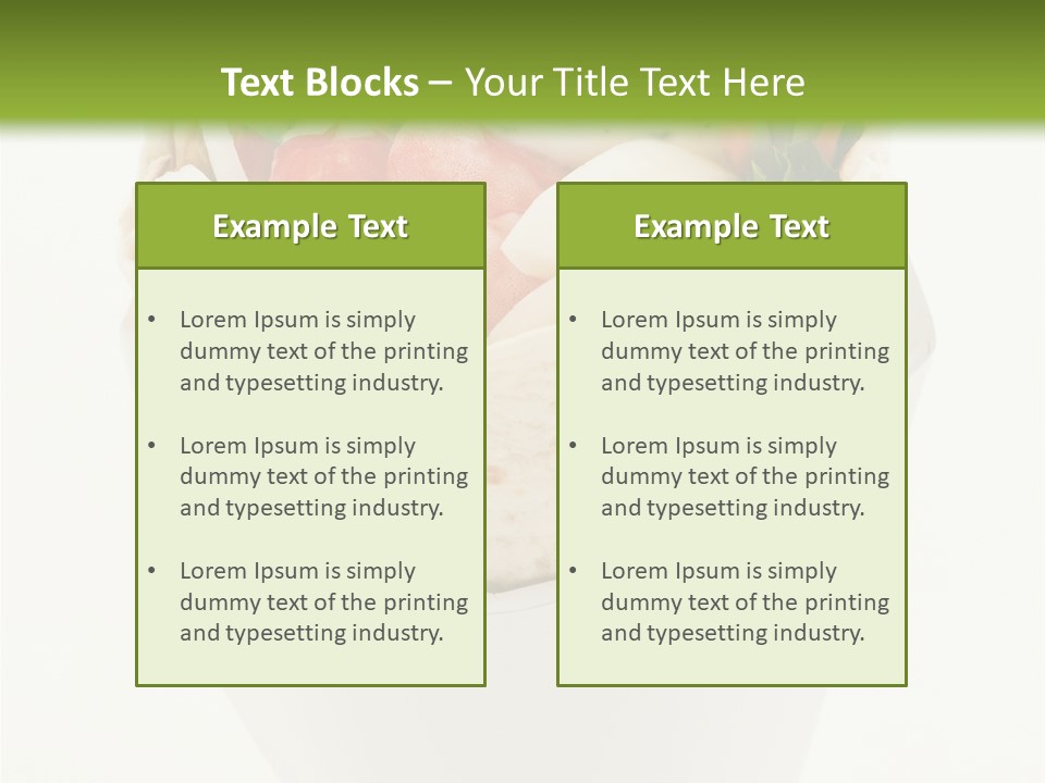 Eat Taco Burrito PowerPoint Template
