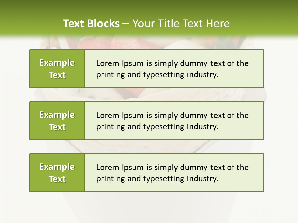 Eat Taco Burrito PowerPoint Template