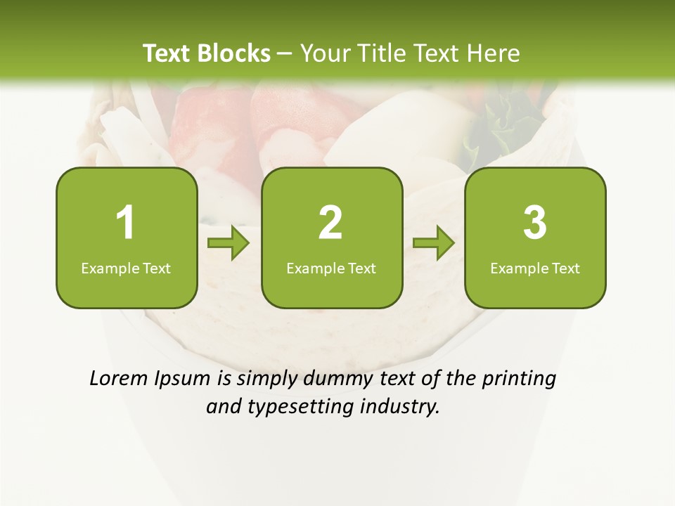 Eat Taco Burrito PowerPoint Template