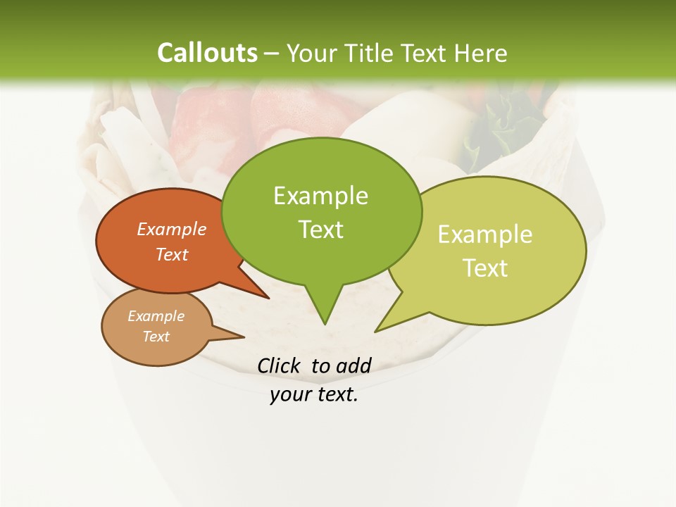 Eat Taco Burrito PowerPoint Template