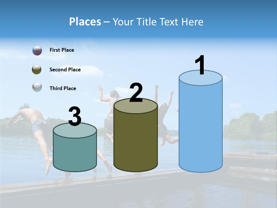 Innocence Cheer Background PowerPoint Template